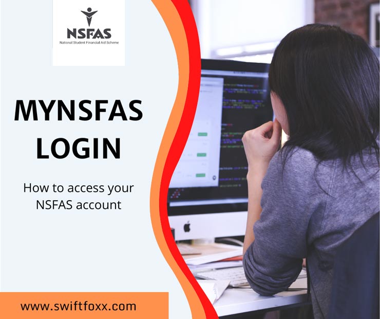 myNSFAS login account.